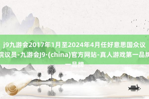 j9九游会2017年1月至2024年4月任好意思国众议院议员-九游会J9·(china)官方网站-真人游戏第一品牌