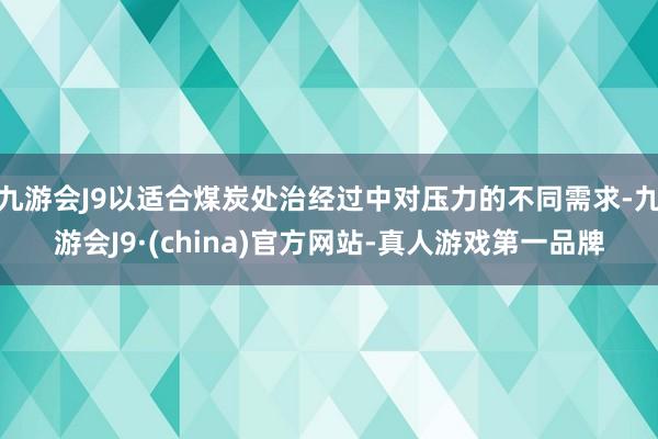 九游会J9以适合煤炭处治经过中对压力的不同需求-九游会J9·(china)官方网站-真人游戏第一品牌