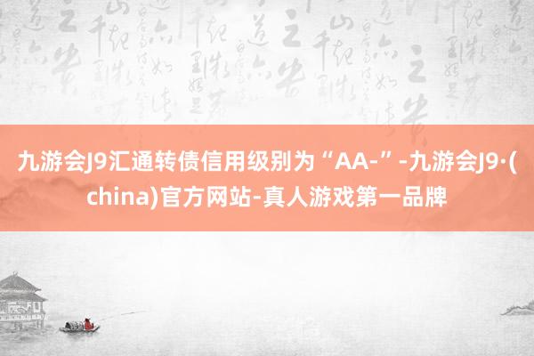 九游会J9汇通转债信用级别为“AA-”-九游会J9·(china)官方网站-真人游戏第一品牌